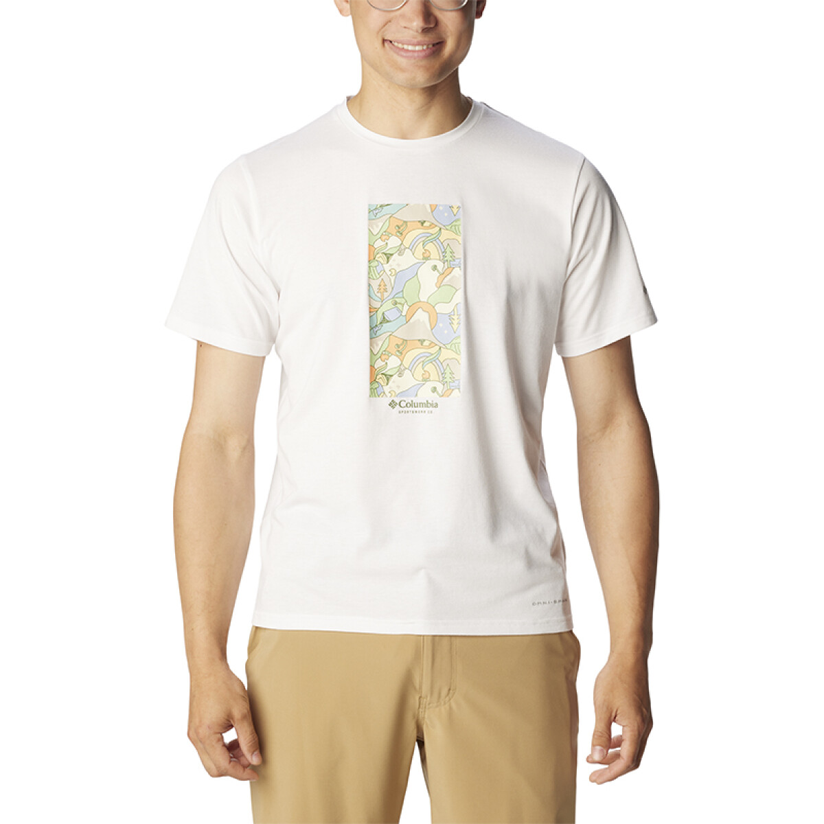 Remera Sun Trek Hombre - WHITE EPICAMP 