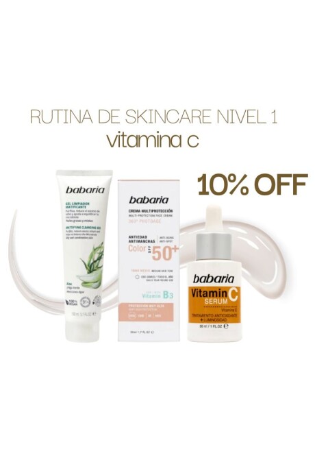 Rutina de skincare NIVEL 1 Vitamina C