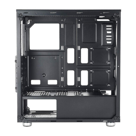 Azza - Gabinete Iris CSAZ-330. Ventana Vidrio Templado. Color Negro. 001