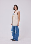 Chaleco Alma Beige