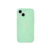 Protector para iPhone 15 engomado color verde pastel Protector Para Iphone 15 Engomado Color Verde Pastel