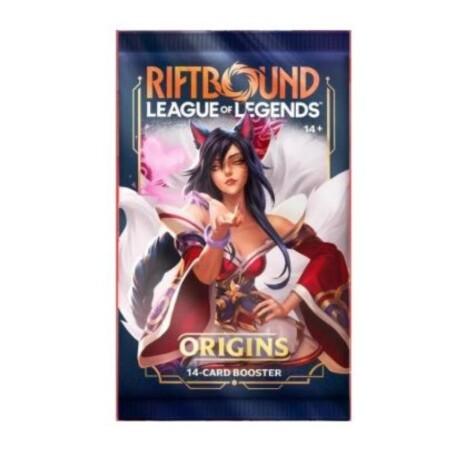 Riftbound League Of Legends - Booster - Origins [Inglés] Riftbound League Of Legends - Booster - Origins [Inglés]