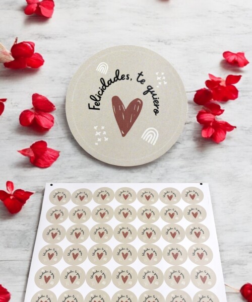 Stickers amor plancha DISEÑO 7