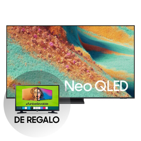 Smart TV Samsung 85" Neo QLED QN85F 4K Vision AI (2025) + Smart TV Samsung 32" HD ¡ De regalo! Smart TV Samsung 85" Neo QLED QN85F 4K Vision AI (2025) + Smart TV Samsung 32" HD ¡ De regalo!