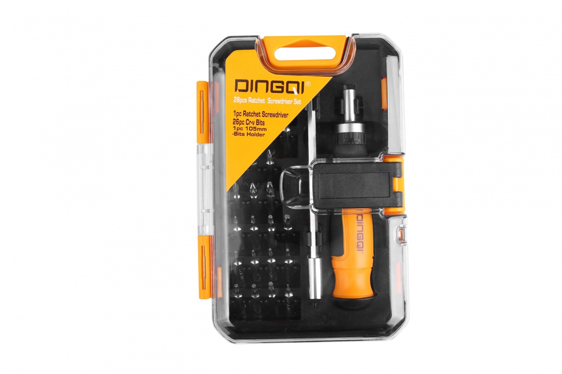 DINGQI JUEGO 25 PCS DESTORNILLADOR CRICKET MANGO T+ADAPTADOR 