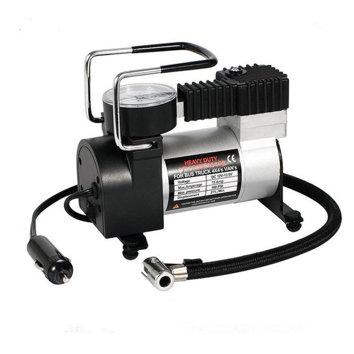 COMPRESOR DE AIRE - 12V 100PSI 35 LITROS/MIN WESTON 