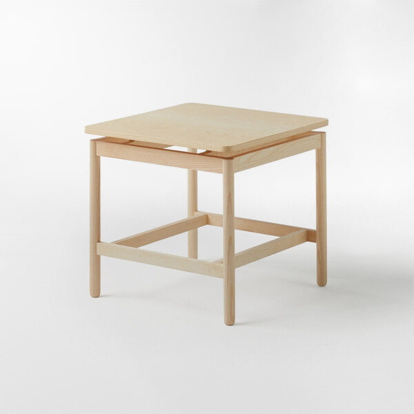 MESA DE CENTRO TRILOGIA MARRÓN - CUADRADO/A