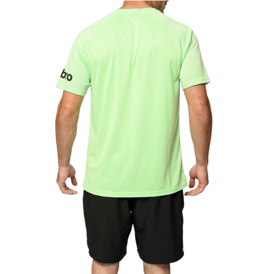 Remera de Hombre Umbro Zipper Verde - Negro