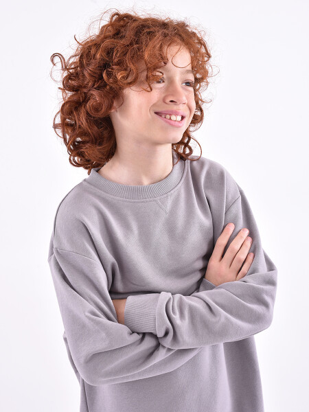 BUZO TOMÁS TEEN GRIS