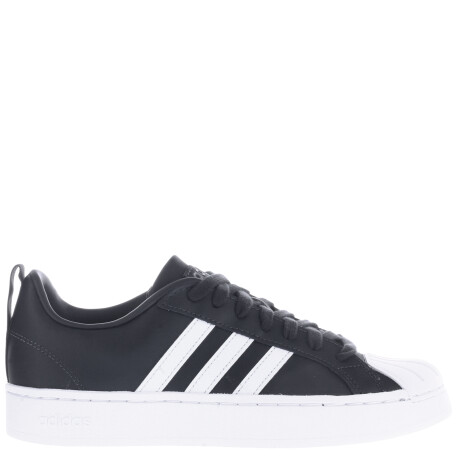 Championes de Hombre Adidas Street Check Court Negro - Blanco