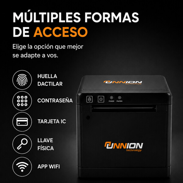 Impresora Térmica Unnion Facturacion Usb + Lan Papel 80mm Color Negro
