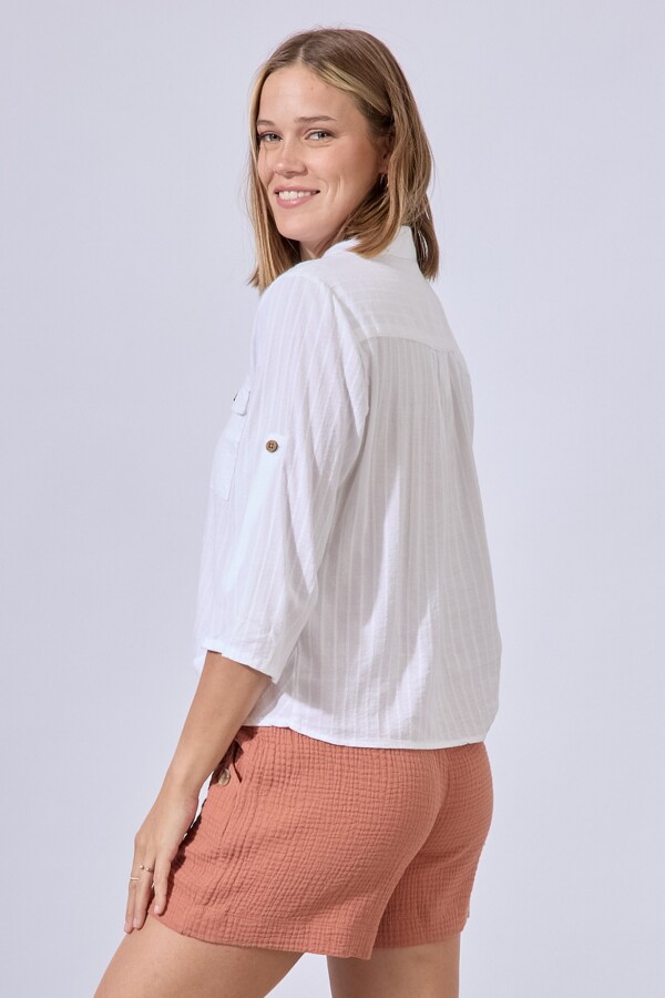 Blusa Algodon BLANCO