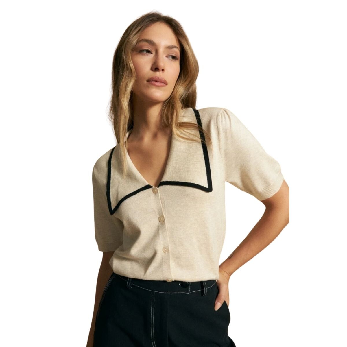 TOP GREGORIA S-XXL - CRUDO 