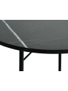 Mesa auxiliar TURUP Ø40 color mármol/negro Mesa auxiliar TURUP Ø40 color mármol/negro