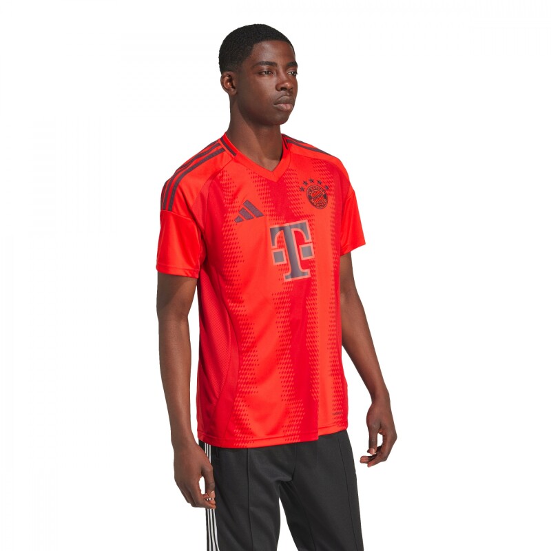 Remera Fc Bayern Munich Camiseta Oficial Camiseta 24/25 de Hombre Rojo