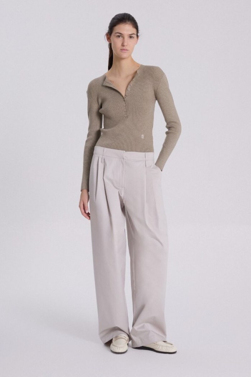 PANTALON COLUMBA Cemento