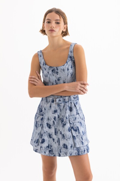 VESTIDO ALMA Celeste