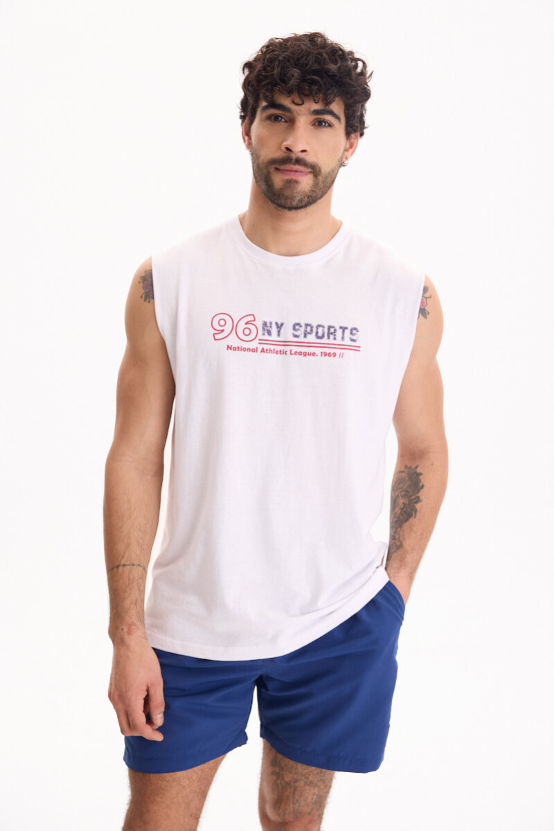 Remera Athletic Blanco