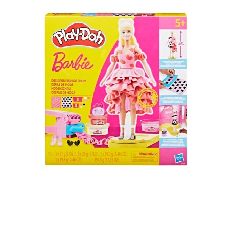 Set 2 En 1 De Play Doh Barbie Desfile De Moda Ub 001