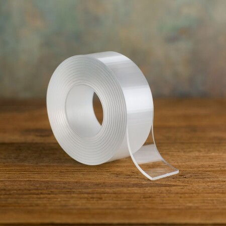 CINTA DOBLE FAZ TRANSPARENTE 30MM X 5M CINTA DOBLE FAZ TRANSPARENTE 30MM X 5M