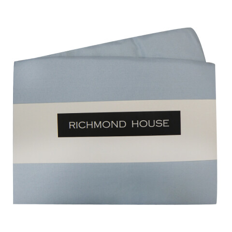 Juego Sábanas 1 Plaza Richmond House Lisas 100% Microfibra CELESTE