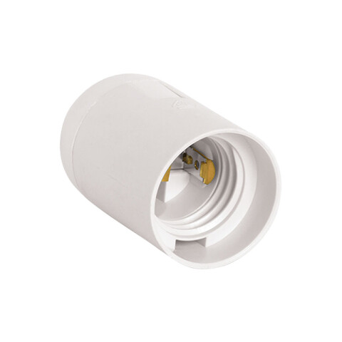 Portalámpara colgante blanco E27 C74412