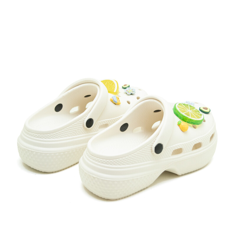 Chinelas CROCK ACTIVE de Mujer - YDX04 Blanco
