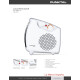 Caloventilador Calefactor Punktal de Piso Frío-Calor con Timer color Blanco Caloventilador Calefactor Punktal de Piso Frío-Calor con Timer color Blanco