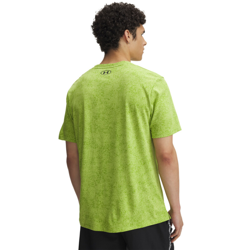 UA Tech Tee Pixelate-BLU GRN-326