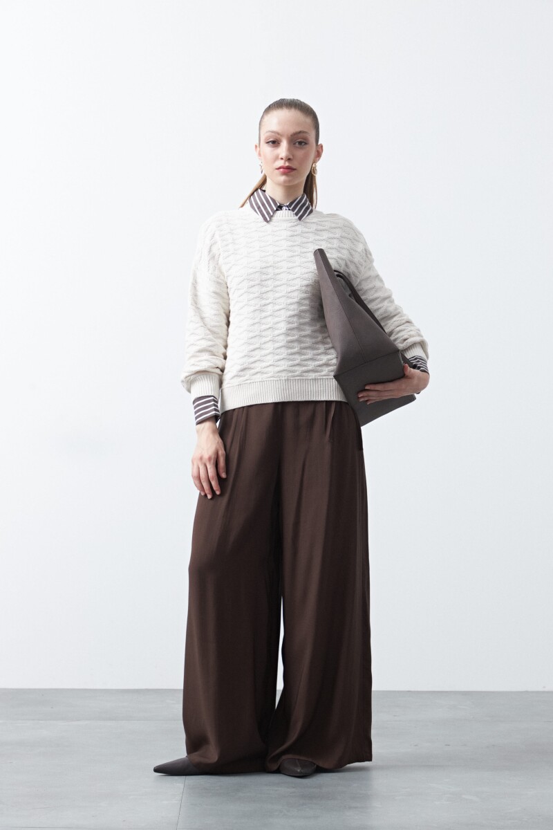 SWEATER DAMASO Crudo