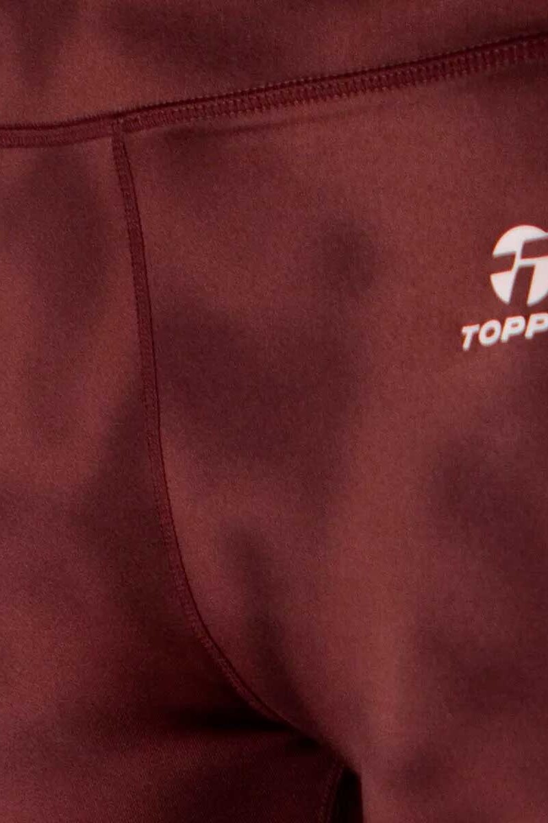 CALZA MUJER TOPPER BIKER Marron