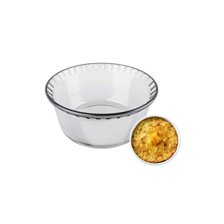 Molde para Soufflé de Vidrio Rizado Marinex 2.4 Litros Molde para Soufflé de Vidrio Rizado Marinex 2.4 Litros