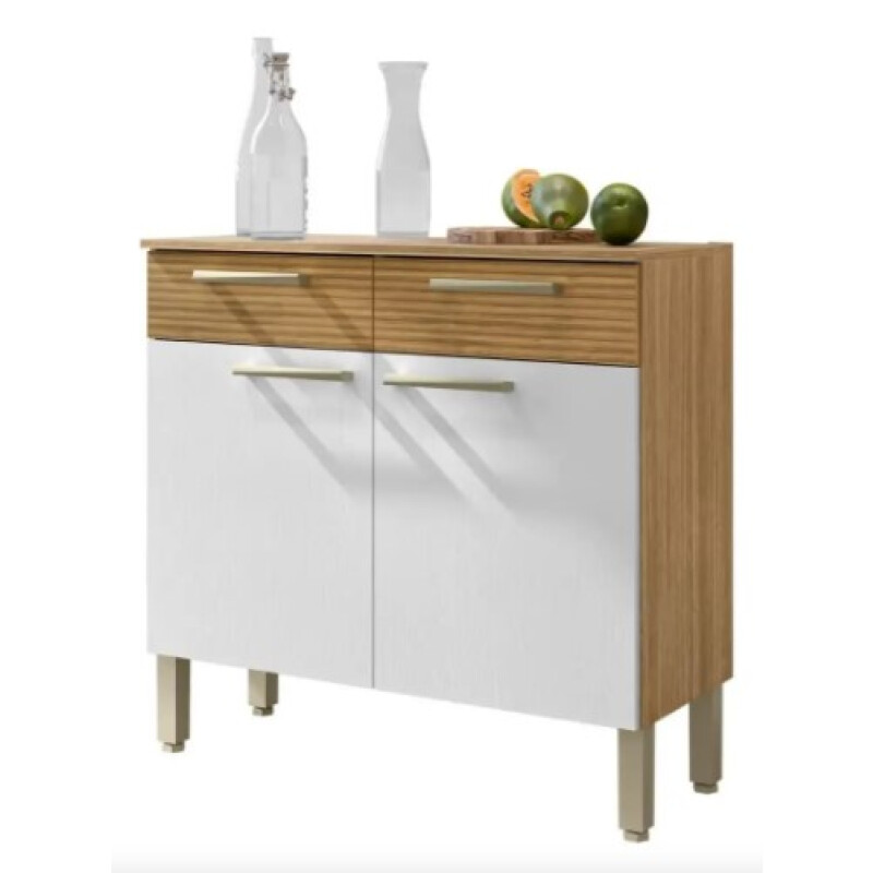Mueble Cocina Nala Freijó Supremo Ripado Kits Paraná Mueble Cocina Nala Freijó Supremo Ripado Kits Paraná