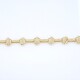 Pulsera en oro 18k amarillo diseño argollas Pulsera en oro 18k amarillo diseño argollas