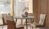 Juego de Comedor Stellar Redonda 4 sillas Rose Juego de Comedor Stellar Redonda 4 sillas Rose