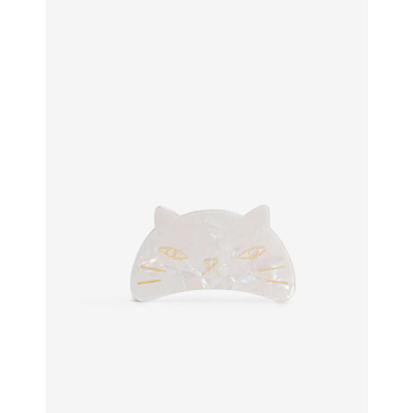 Broche Animales Blanco Crudo