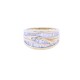 Anillo oro 18k con brillantes trapecio. Anillo oro 18k con brillantes trapecio.
