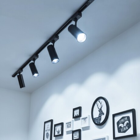 TRACK LIGHT LALI 20W 6500K Track Light LED Lali 20W Negro Luz Fría