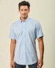 Camisa Manga Corta Celeste