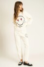 WINE EYES SWEATSHIRT Crema