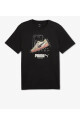 Remera Puma Graphics Sneaker Tee Negro