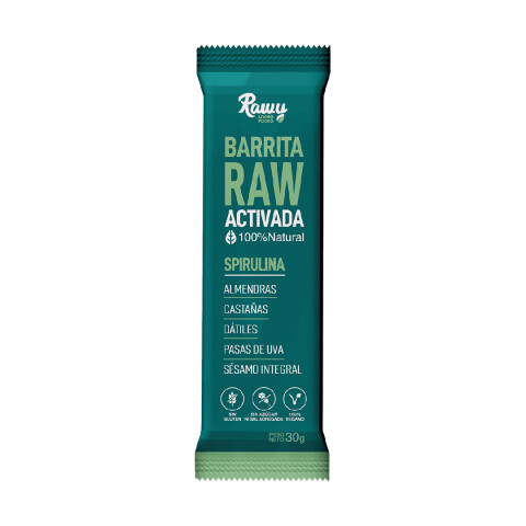 Barrita De Spirulina Rawy 30g Barrita De Spirulina Rawy