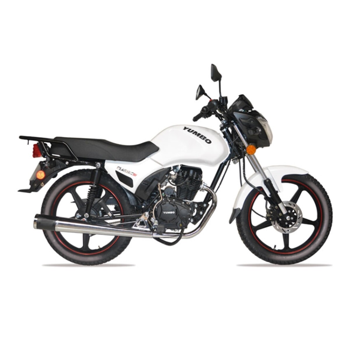 Moto Yumbo Calle Classic 125 Iii - Blanco 