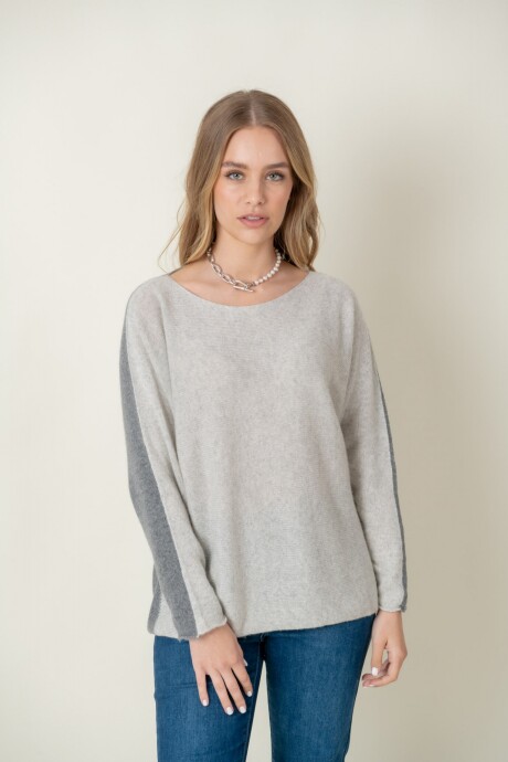 Sweater lana Gris