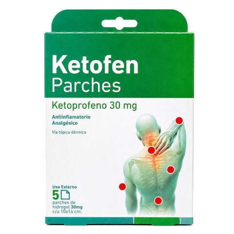 Ketofen x5 parches Ketofen x5 parches