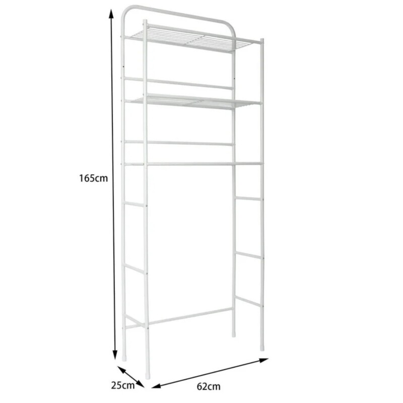 Mueble sobre inodoro Sensei D´Acqua 3 estantes Blanco