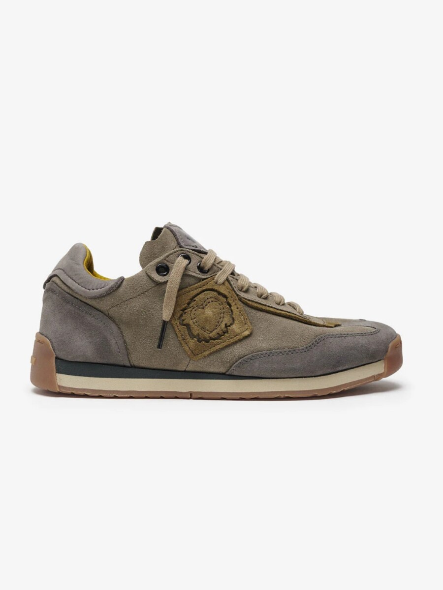 SHOES ENSO SUEDE - PEAT GREEN 