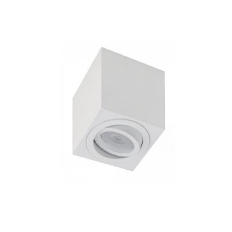 APLIQUE ADO. CUAD GU10 8X8CM BLANCO APLIQUE ADO. CUAD GU10 8X8CM BLANCO