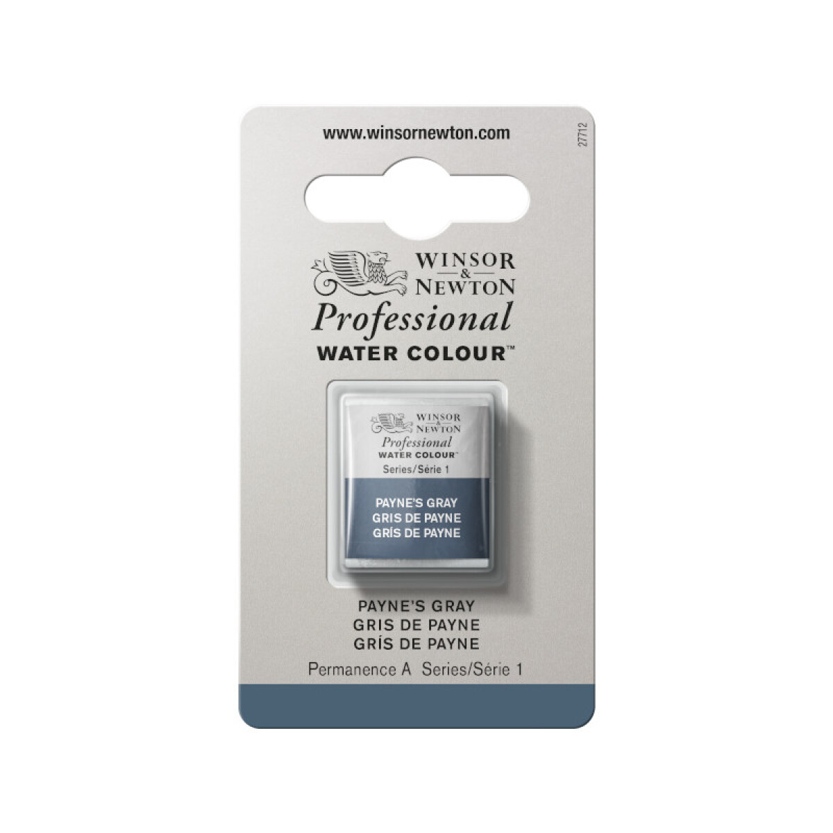 Acuarela profesiona Half Pan - Winsor & Newton - Tonos Grises 
