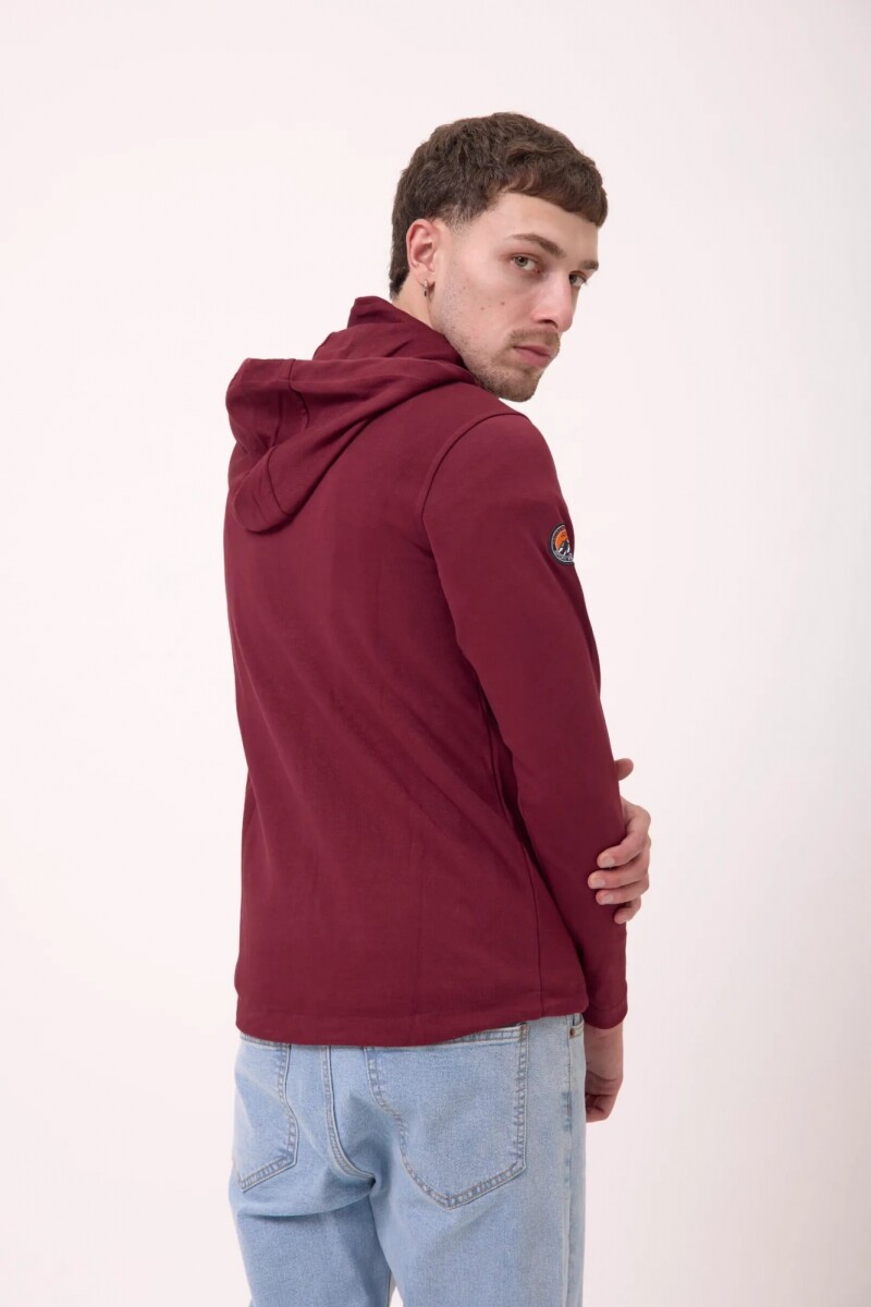 Campera sport Bordó